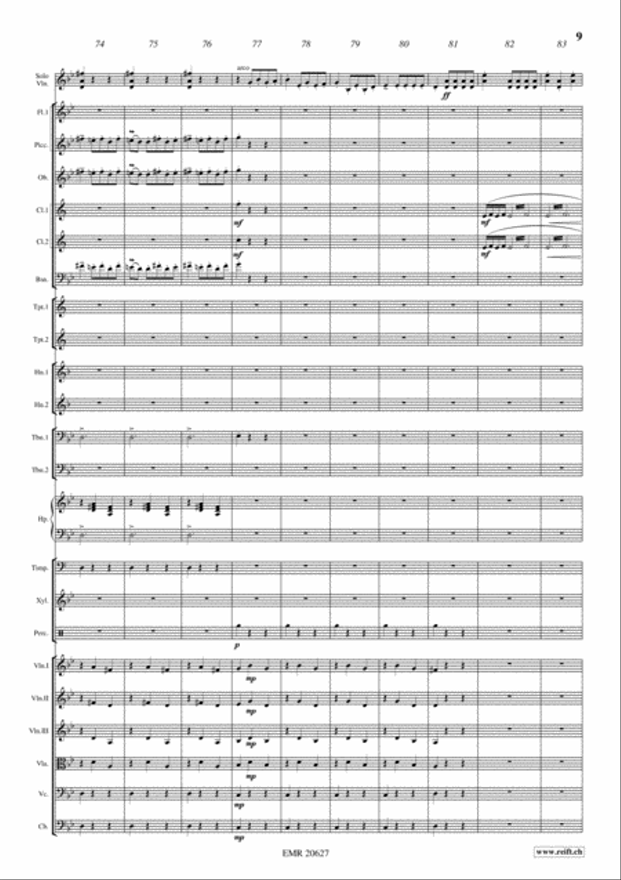 Danse Macabre Danse Macabre Orchestra scores gallery preview page 9