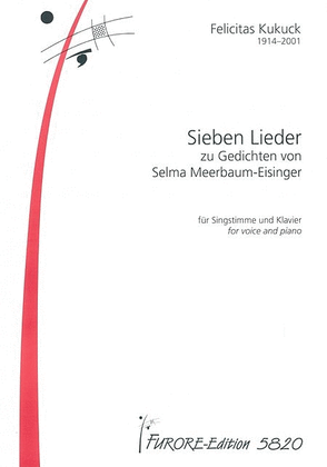 Sieben Lieder zu Gedichten von Selma Meerbaum-Eisinger