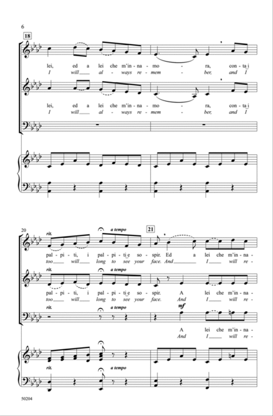 Vaga Luna Choir scores gallery preview page 6