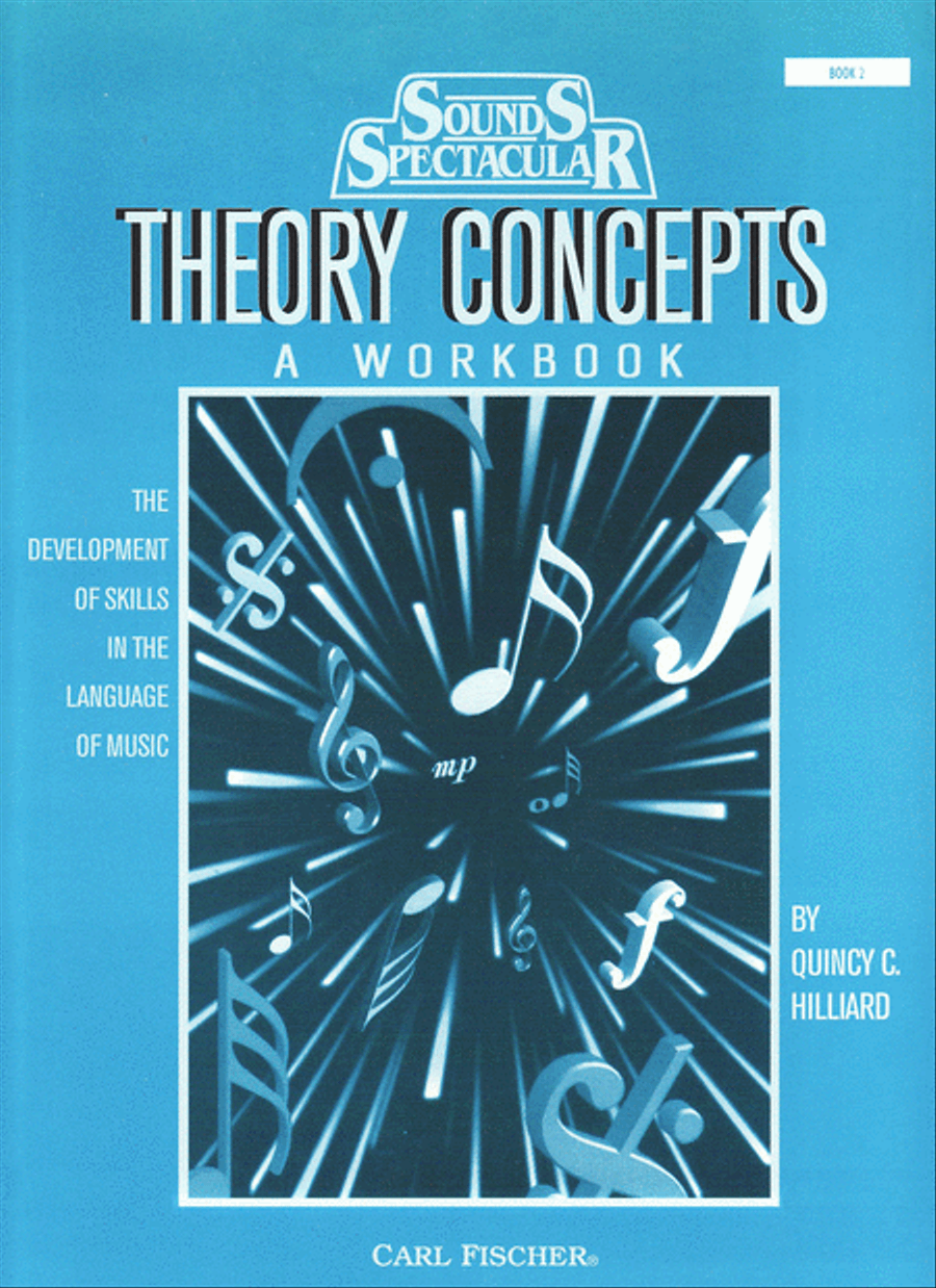 Sounds Spectacular Theory Concepts - Book 2 Concert Band Methods scores gallery preview page 1