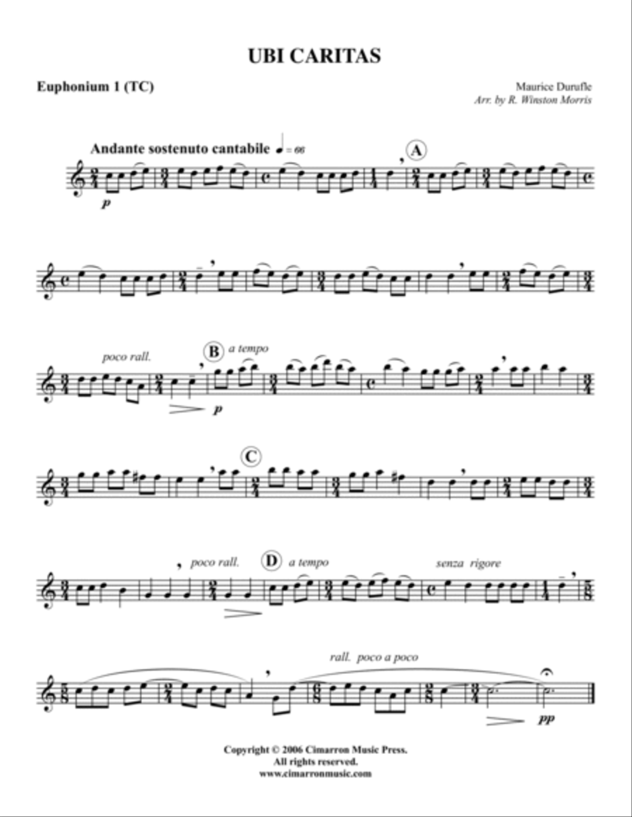 Ubi Caritas Ubi Caritas EETT scores gallery preview page 4