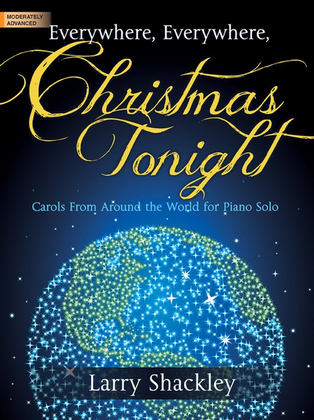 Book cover for Everywhere, Everywhere, Christmas Tonight