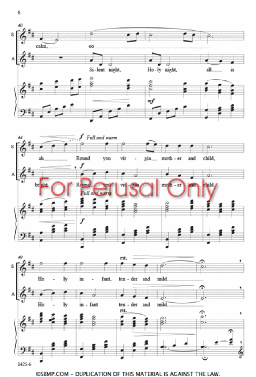 Lullaby for a King SA scores gallery preview page 5