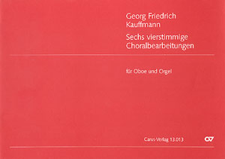 Kauffmann: Six four-part Chorale Arrangements