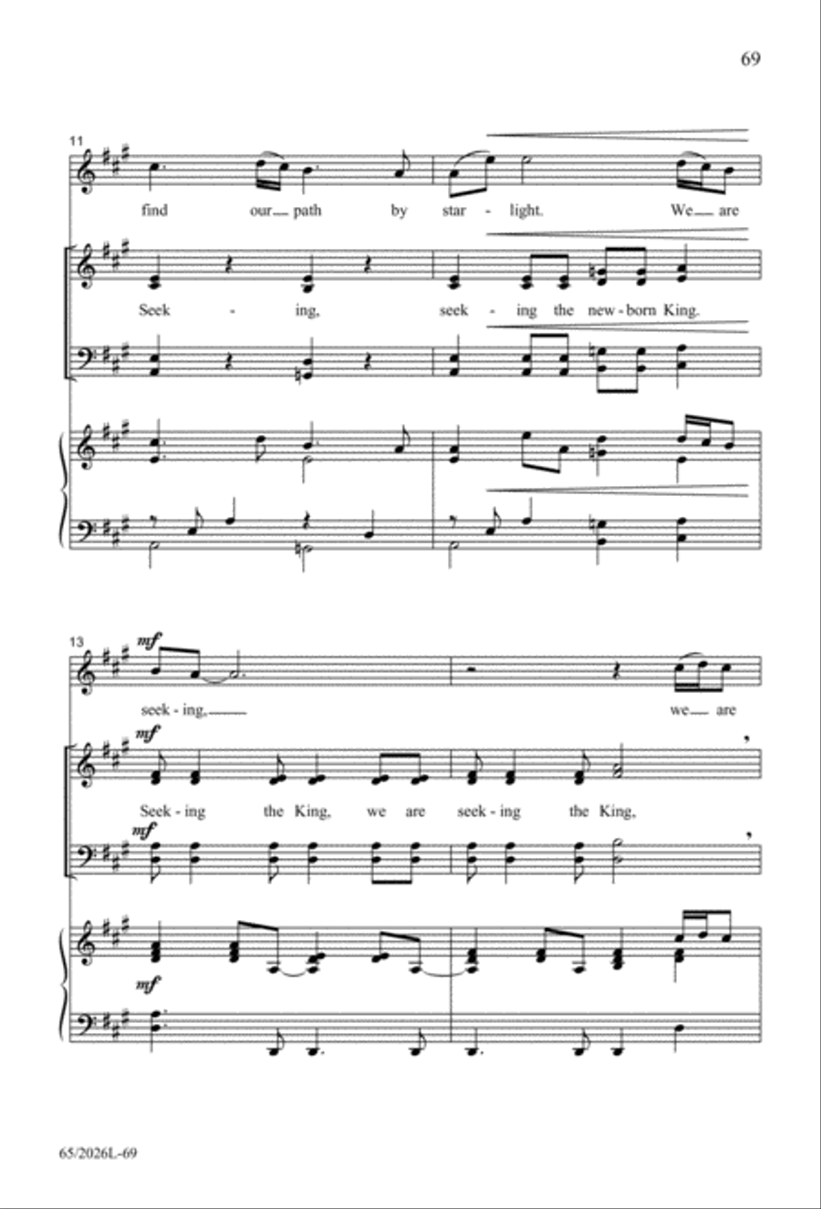 Night of the Father's Love 4-Part scores gallery preview page 70