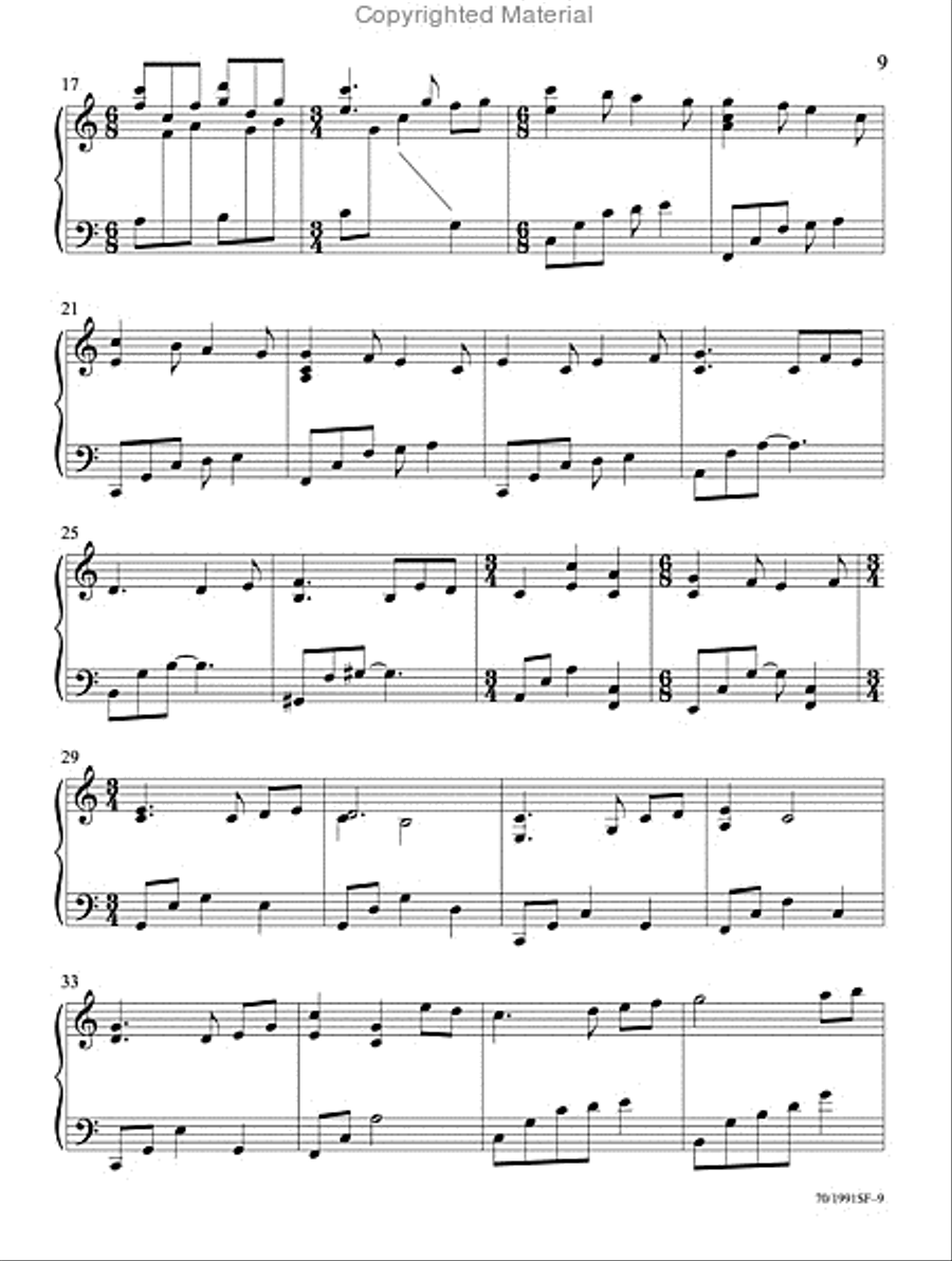 Christmas Wonder Christmas Wonder Piano Solo scores gallery preview page 7