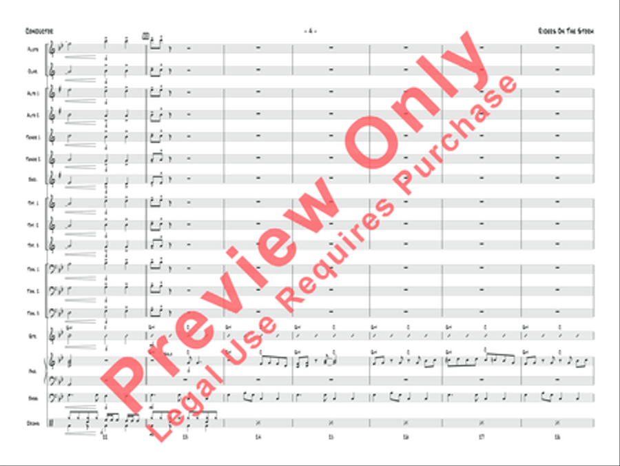 Riders on the Storm Jazz Ensemble scores gallery preview page 5