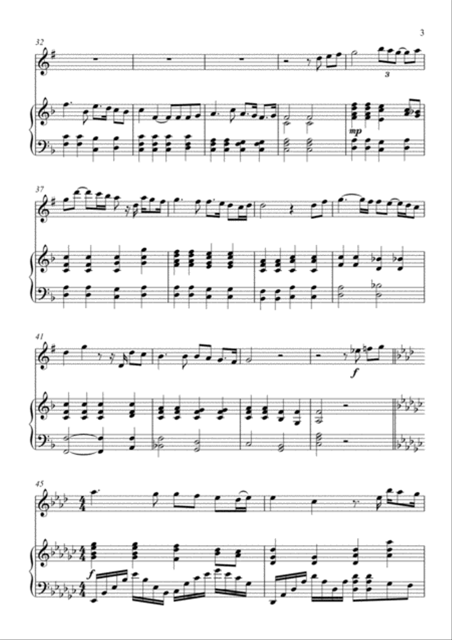 You Raise Me Up Trumpet Solo scores gallery preview page 3