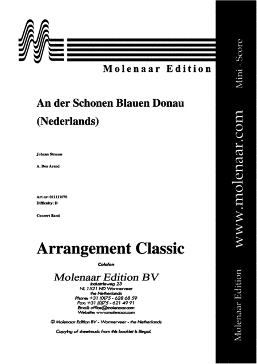 An Der Schonen Blauen Donau 4-Part scores gallery preview page 2