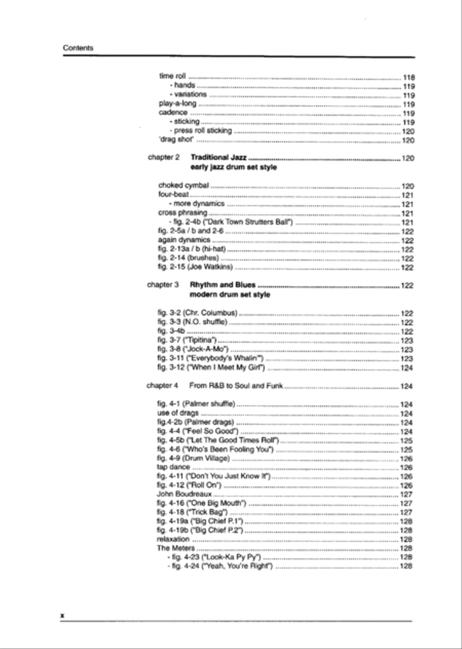 Second Line: 100 Years of New Orleans Drumming Drums scores gallery preview page 8