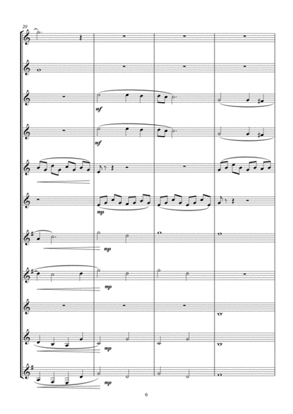 Panis Angelicus arr. clarinet choir image number null