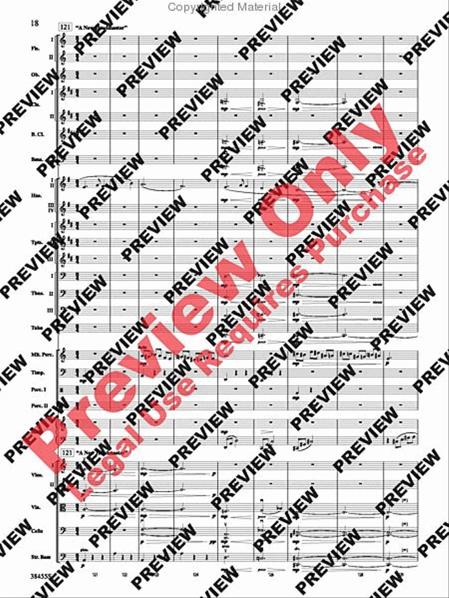 Harry Potter and the Deathly Hallows, Part 2, Suite from Full Orchestra scores gallery preview page 19