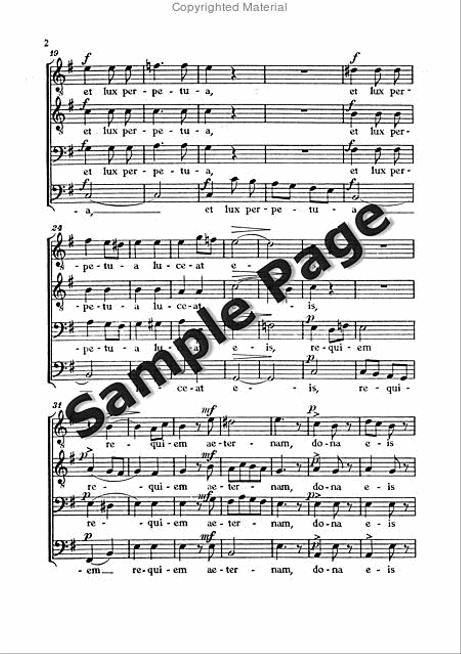 Requiem Aeternam (1852) TTBB scores gallery preview page 3
