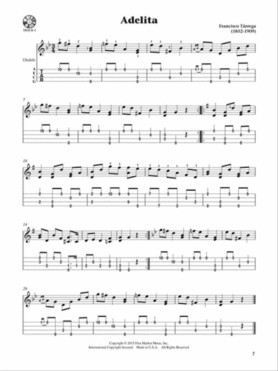The Romantic Ukulele The Romantic Ukulele Acoustic Guitar scores gallery preview page 5