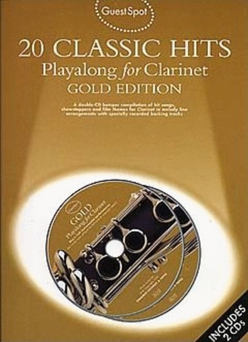 Guest Spot Gold 20 Classic Hits Clarinet Book/CD