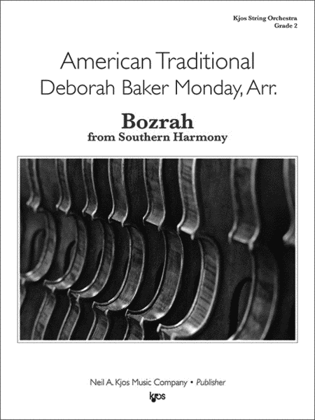 Bozrah, From Southern Harmony - Score