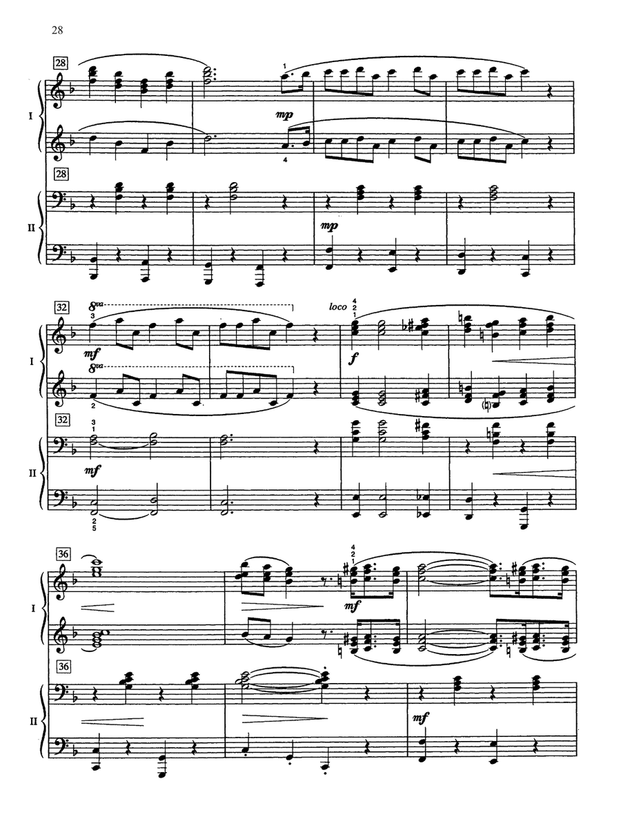 Alexander's Ragtime Band - Piano Duo (2 Pianos, 4 Hands) Piano Duet scores gallery preview page 4