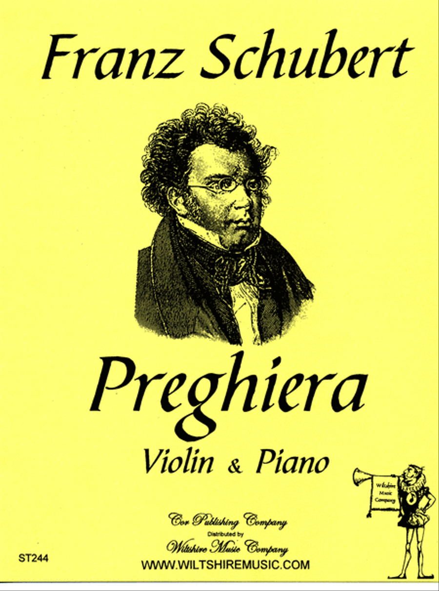 Preghiera (Prayer) Preghiera (Prayer) Violin Solo scores gallery preview page 1