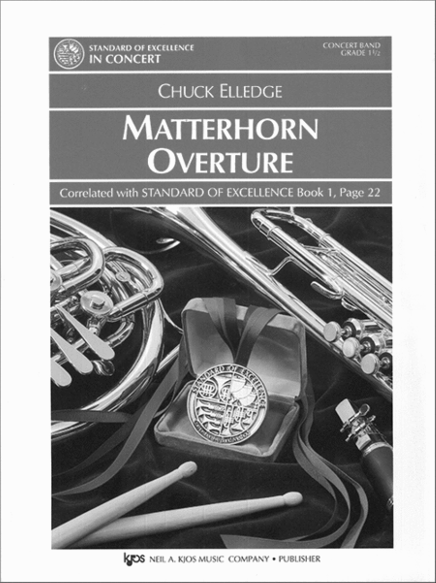 Matterhorn Overture - Score Concert Band scores gallery preview page 1