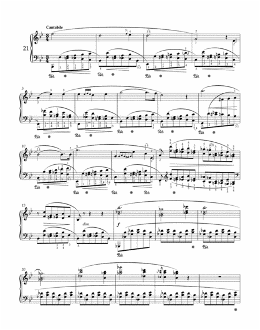 Vingt-quatre Preludes op. 28 / Prelude op. 45 for Piano Piano Solo scores gallery preview page 3