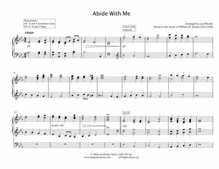 Abide With Me - Organ solo