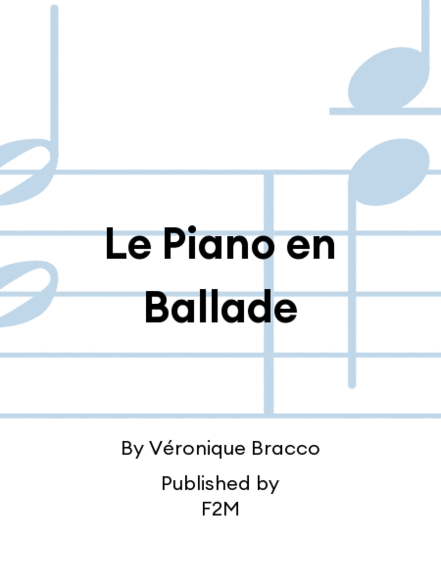 Le Piano en Ballade Piano Method scores gallery preview page 1
