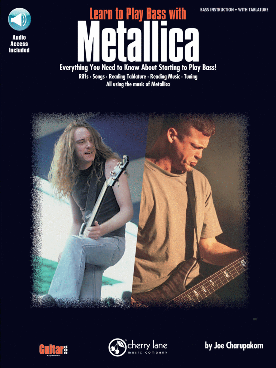 Learn to Play Bass with Metallica Bass Guitar Tablature scores gallery preview page 1