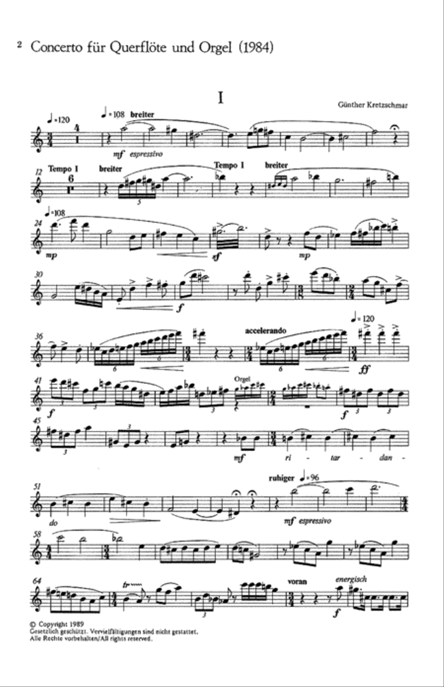 Flute concerto