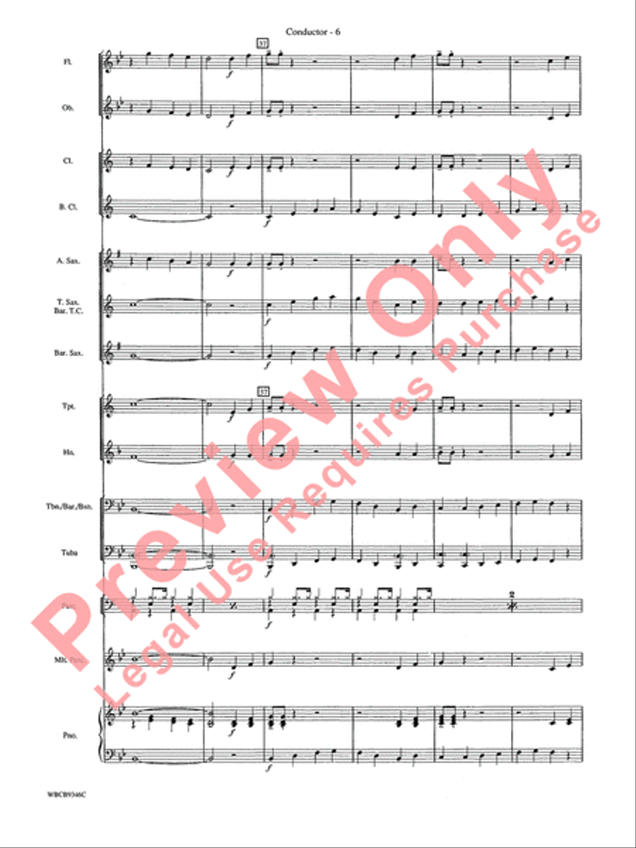 Mack the Knife (from The Threepenny Opera) Concert Band scores gallery preview page 9