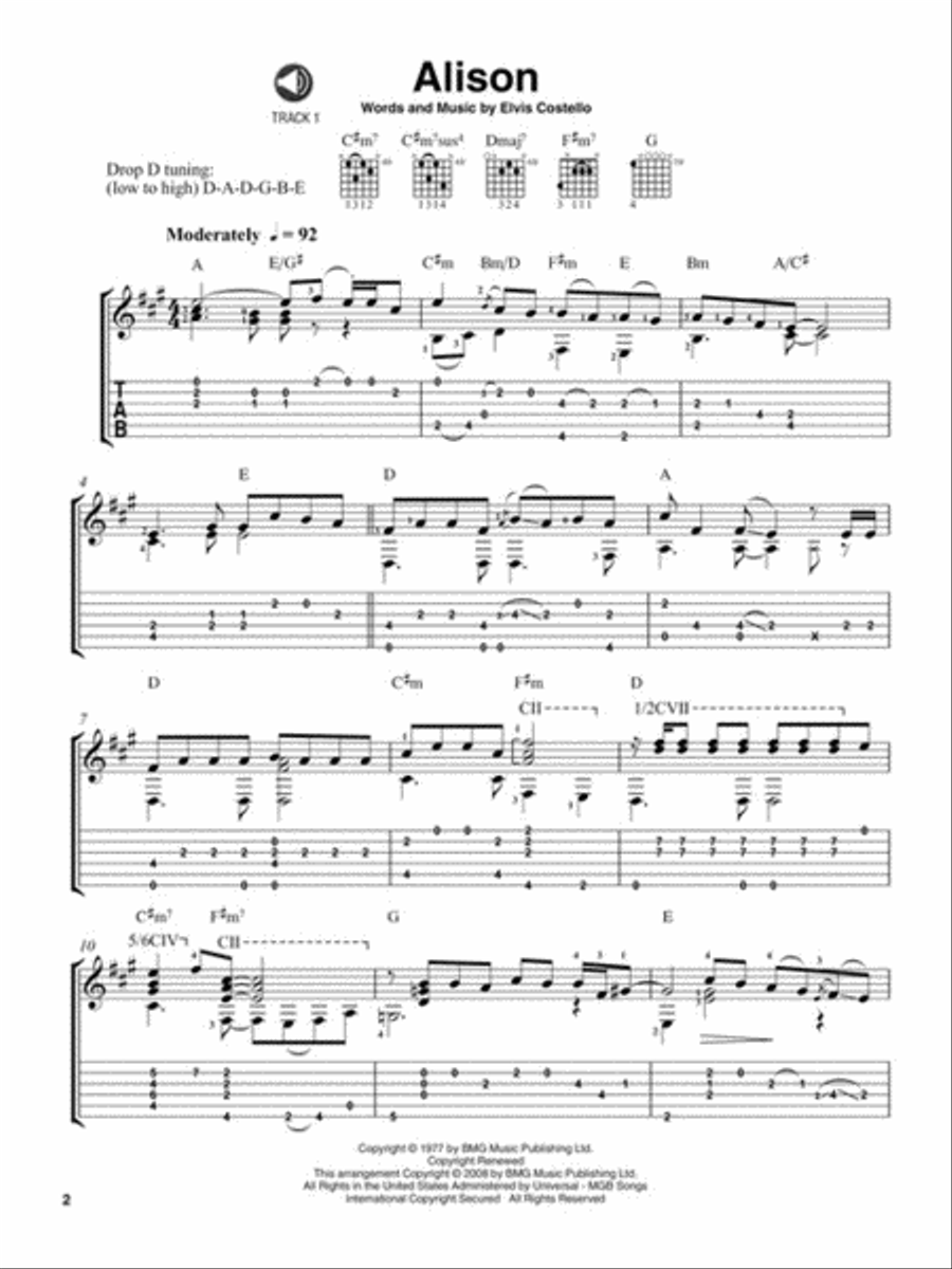 Popular Songs for Acoustic Guitar Acoustic Guitar scores gallery preview page 3