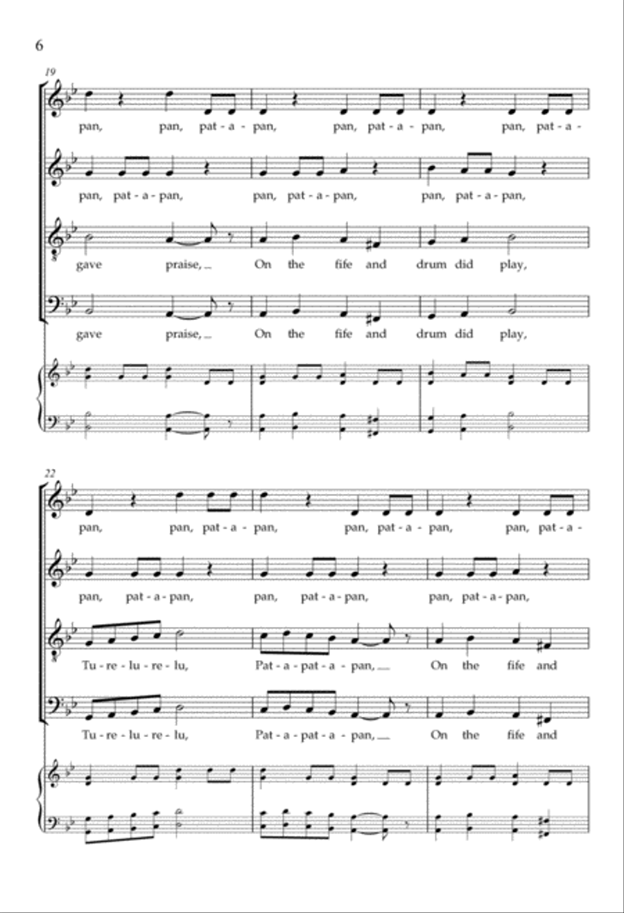 Pat-a-pan 4-Part scores gallery preview page 6