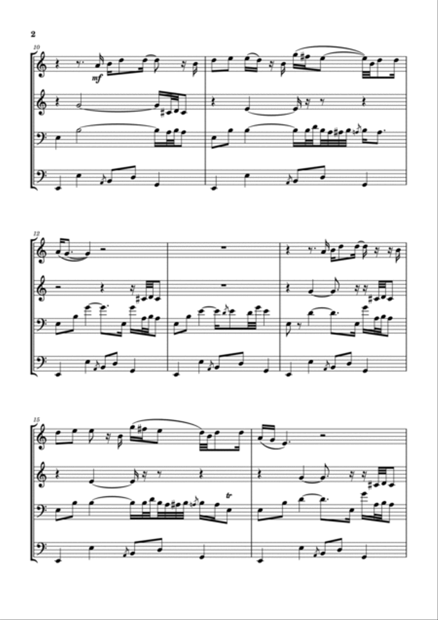Bridge Of Sighs Brass Ensemble scores gallery preview page 3