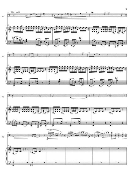 Sonata no.30 per violoncello e pianoforte. 1. Lavori, 2. Tornata Funebre, 3. Agape .p.26 + 12 image number null