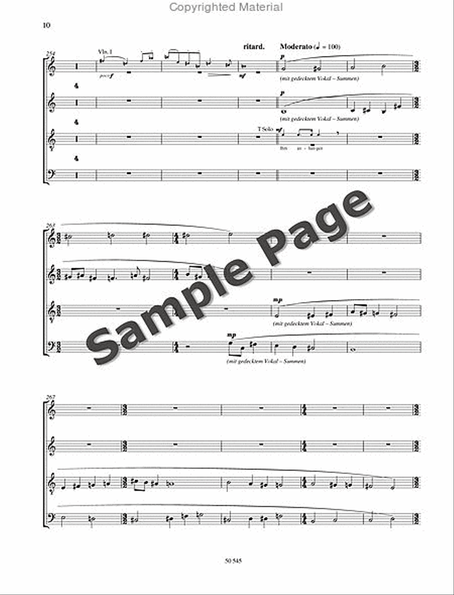 Cusanus Meditation Choir scores gallery preview page 10
