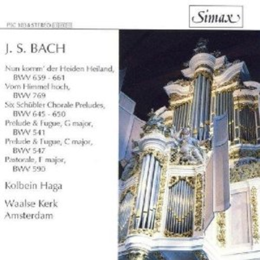 Organ Music - BWV 541, 547, 59