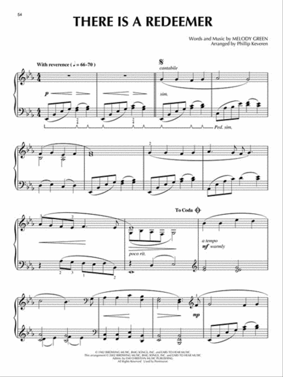 I Could Sing of Your Love Forever Piano Solo scores gallery preview page 3
