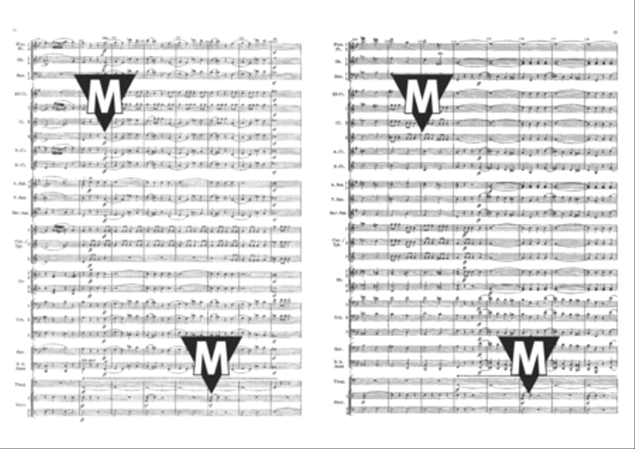 The Mill on the Cliff The Mill on the Cliff Concert Band scores gallery preview page 12