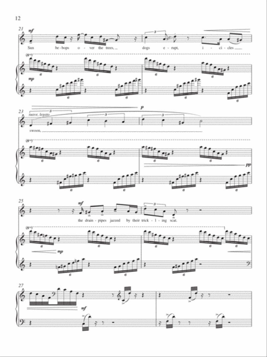 Hubbards Cove Soprano Voice scores gallery preview page 4