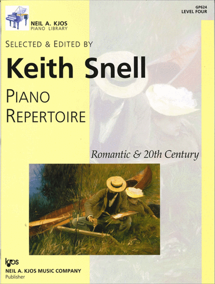 Piano Repertoire: Romantic & 20th Century, Level 4 Piano Method scores gallery preview page 1