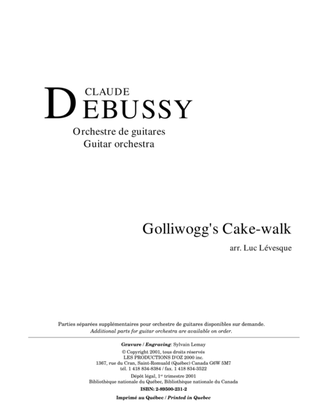 Book cover for Golliwogg's Cake-walk