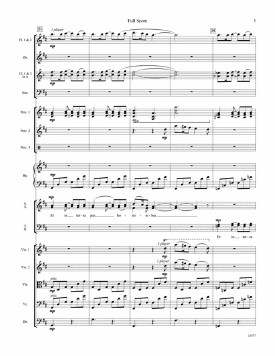 Gloria: Score Score scores gallery preview page 5