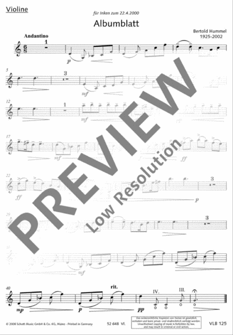 ... und ein Tango ... und ein Tango Violin Solo scores gallery preview page 18