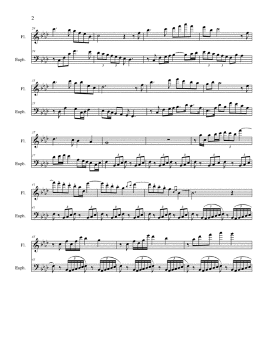 Landscapes Flute scores gallery preview page 2