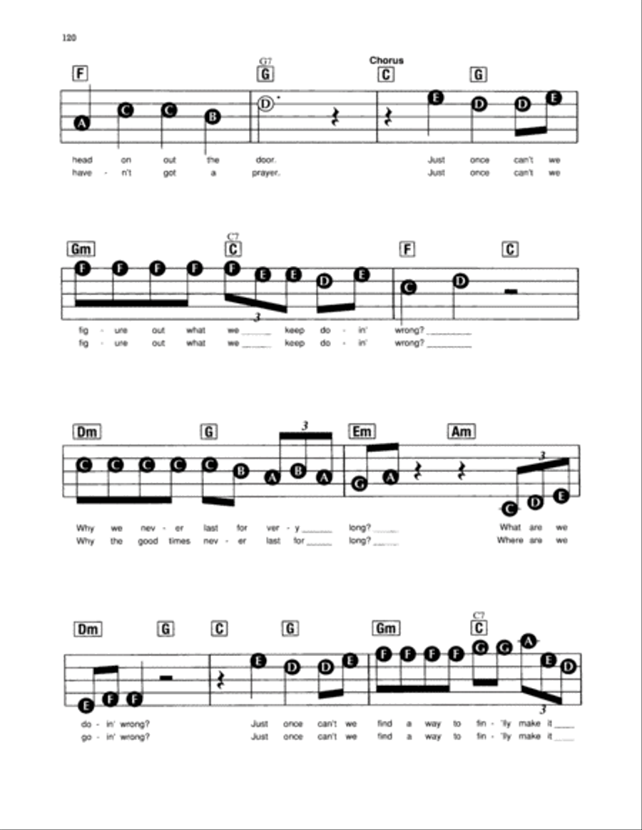 Just Once (feat. James Ingram) Electronic Keyboard scores gallery preview page 2