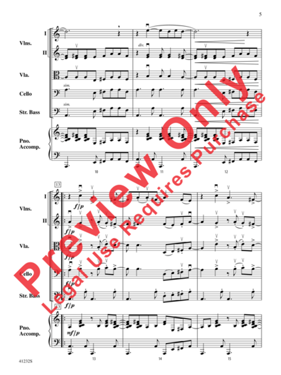 Pippin String Orchestra scores gallery preview page 6