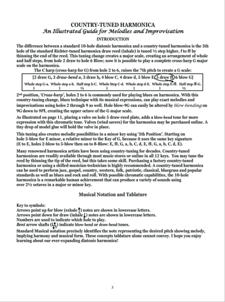 Country-Tuned Harmonica Harmonica scores gallery preview page 4