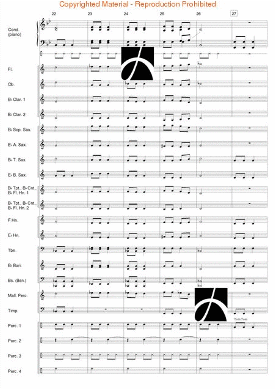 Band Time Christmas Band Time Christmas Concert Band scores gallery preview page 49