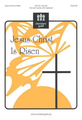 Book cover for Jesus Christ Is Risen Today Hallelujah