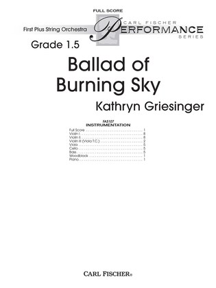 Ballad of Burning Sky