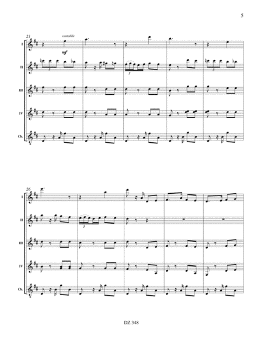 Habanera de Carmen Habanera de Carmen Guitar Ensemble scores gallery preview page 3